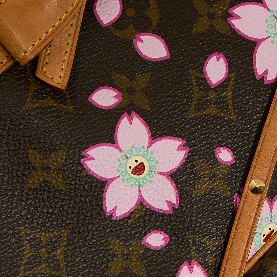 x Takashi Murakami Monogram Cherry Blossom Pochette Accessoires