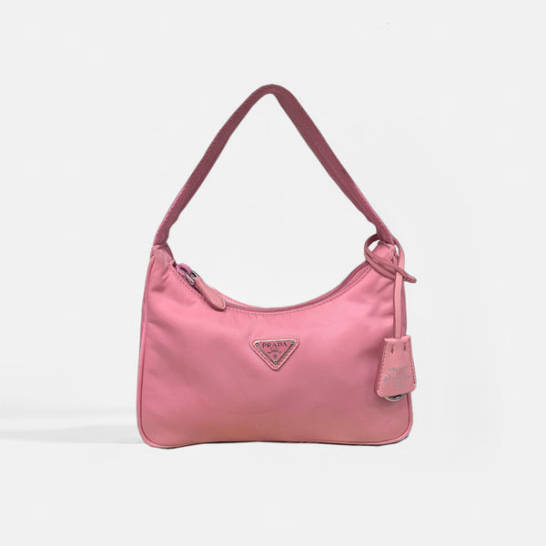 Pink prada outlet re edition bag