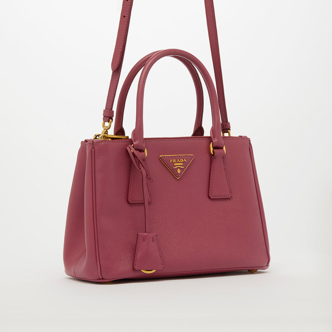 Prada saffiano bag pink hotsell