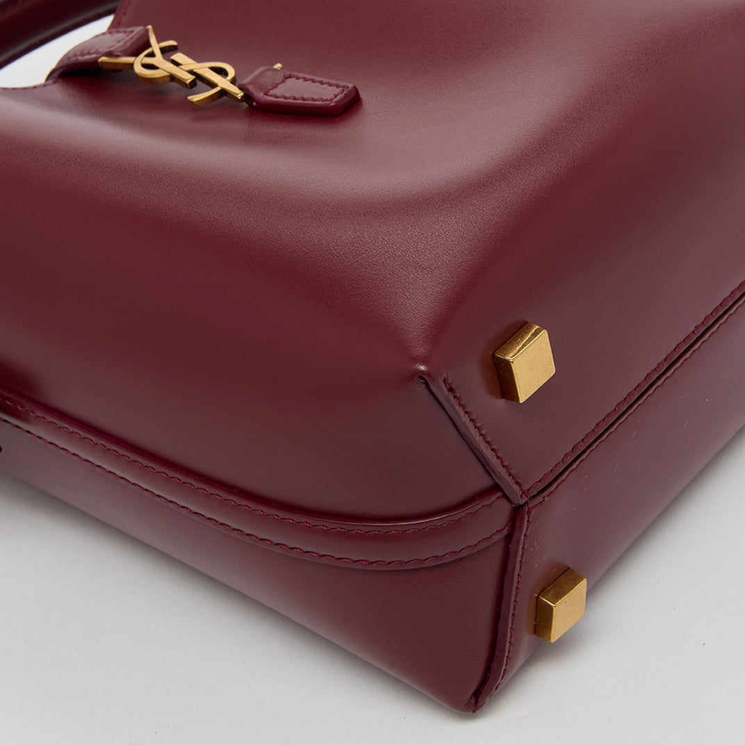 Le 37 Mini Shoulder Bag in Burgundy