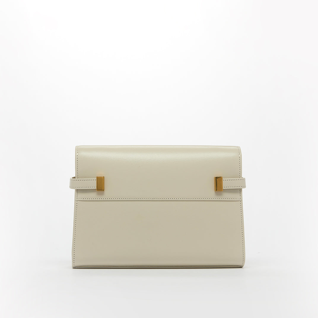 Small Manhattan Shoulder Bag in White