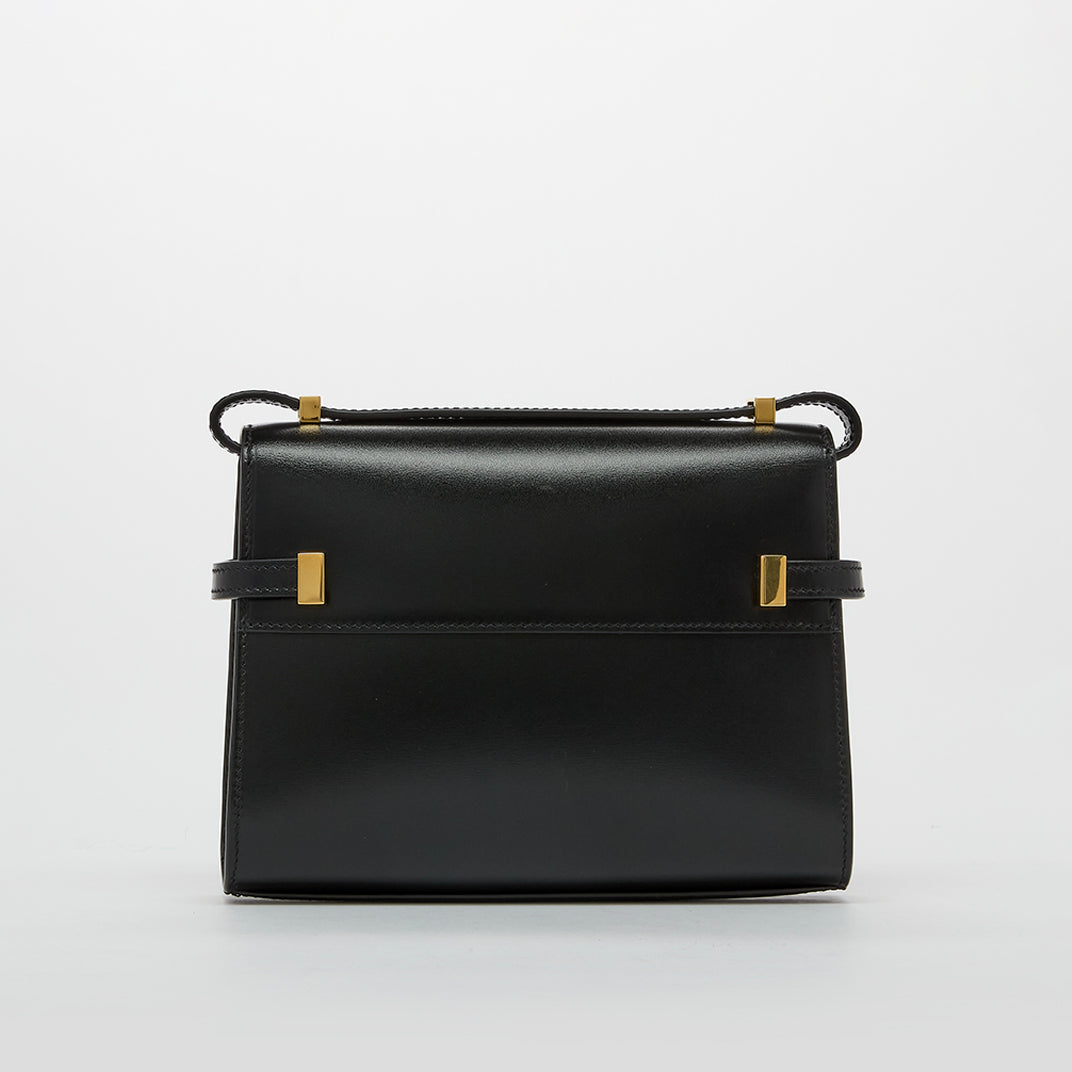 Mini Manhattan Shoulder Bag in Black