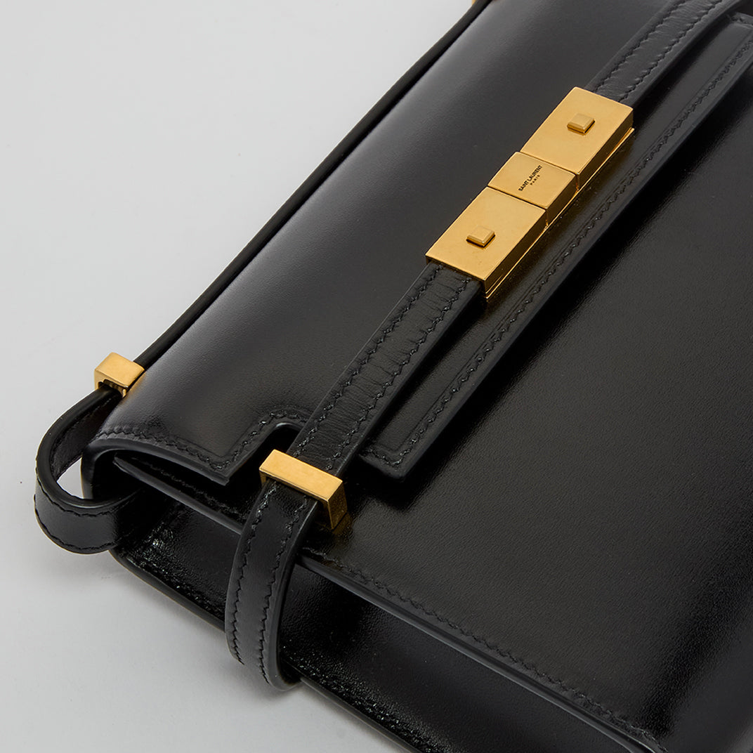 Mini Manhattan Shoulder Bag in Black