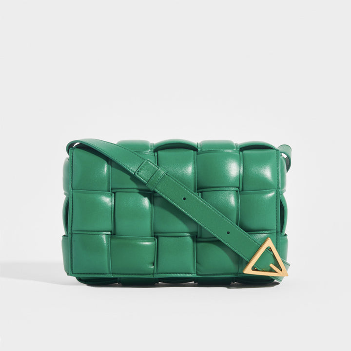 Padded Cassette Bag in Racing Green