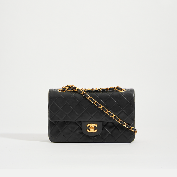 CHANEL-Matrasse-Lamb-Skin-Classic-Mini-Pouch-Black-Silver-Hardware –  dct-ep_vintage luxury Store