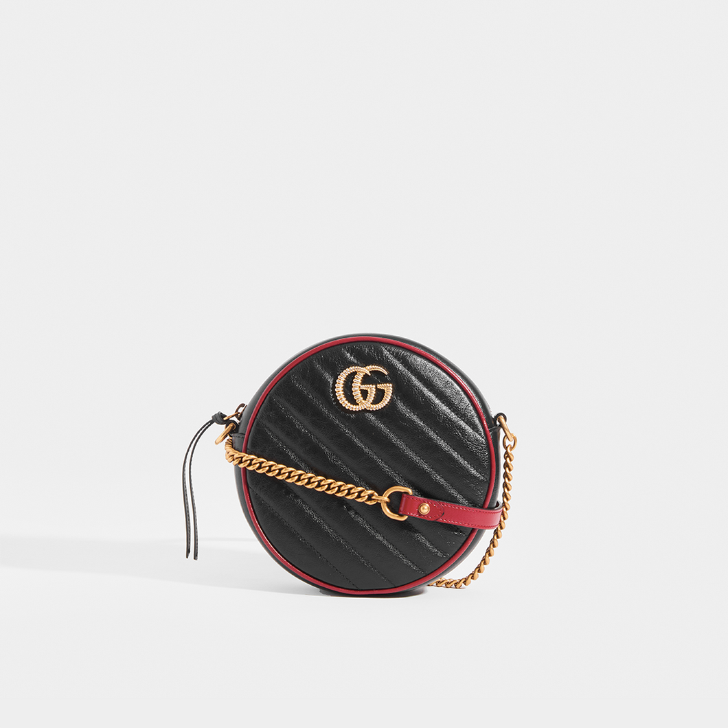 Gucci crossbody sale round