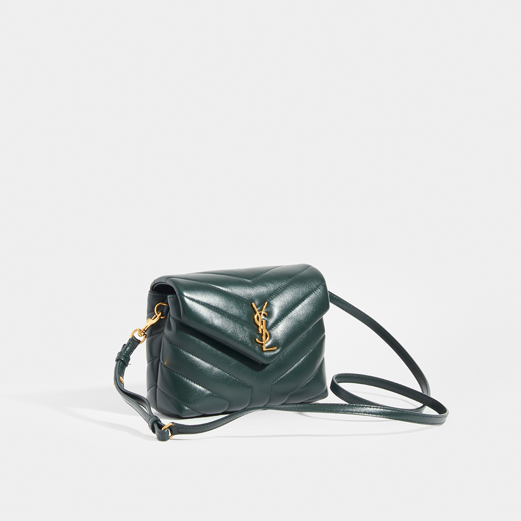 Toy LouLou Shoulder Bag in Dark Green