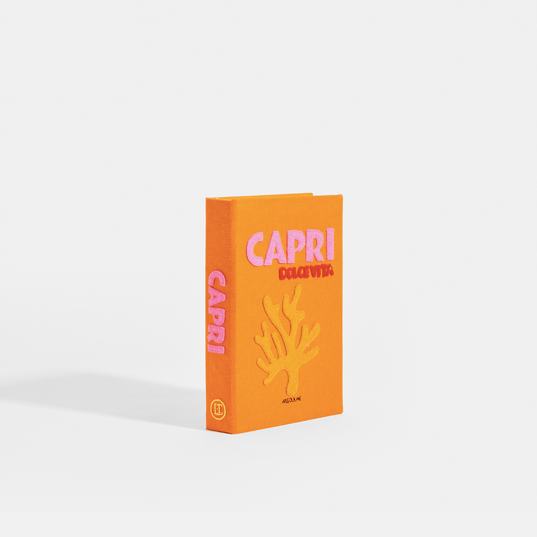 Book Clutch Capri in Orange