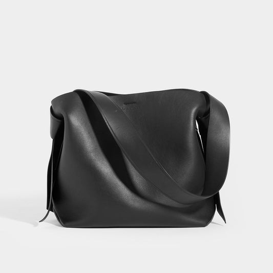 Musubi Midi Knotted Leather Shoulder Bag