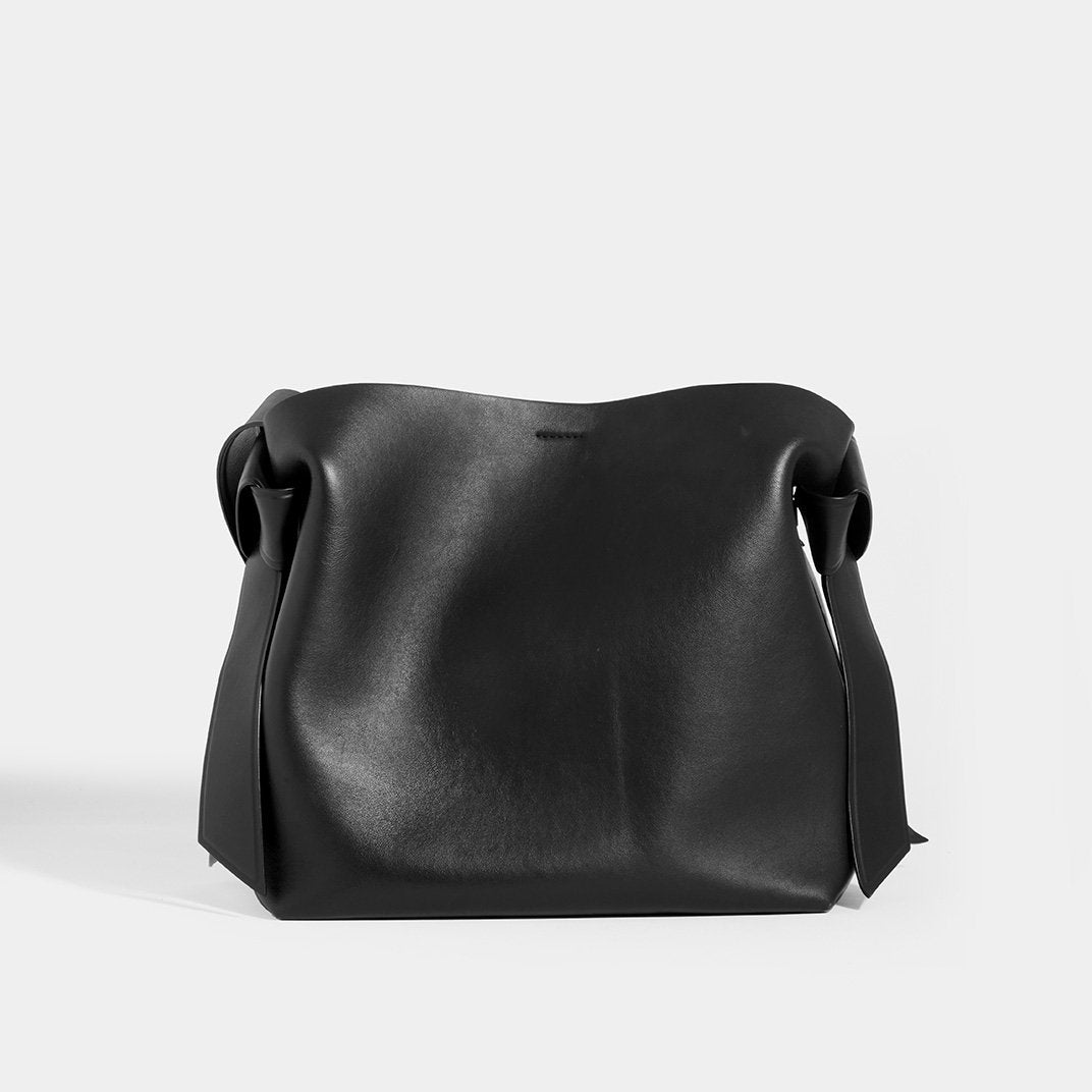 Musubi Midi Knotted Leather Shoulder Bag