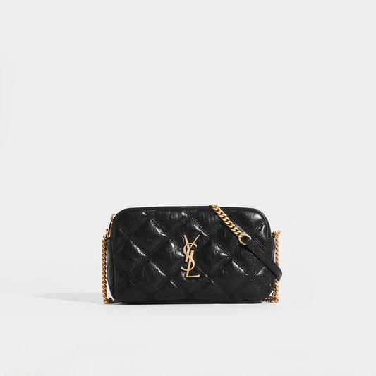 Becky Quilted Leather Crossbody