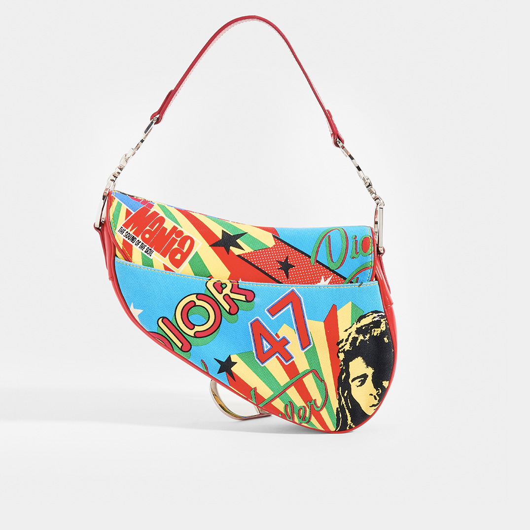 Vintage Rasta Mania Saddle Bag [ReSale]