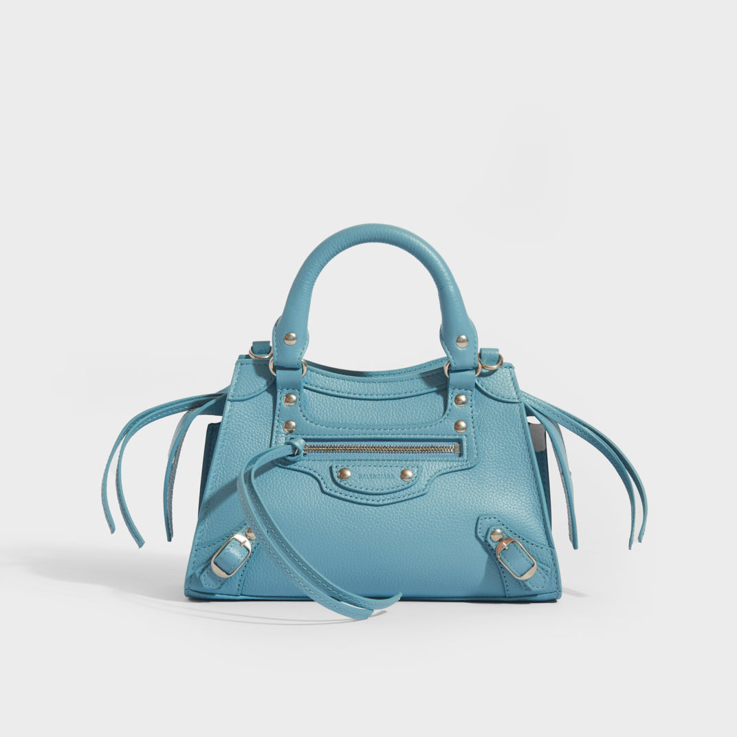 Balenciaga Neo Classic City Bag Leather Mini Blue 2154271