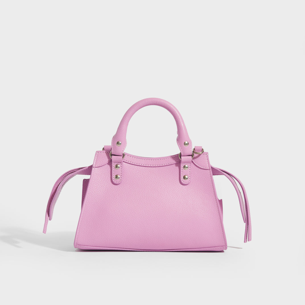 Mini Neo Classic City Leather Bag in Lilac