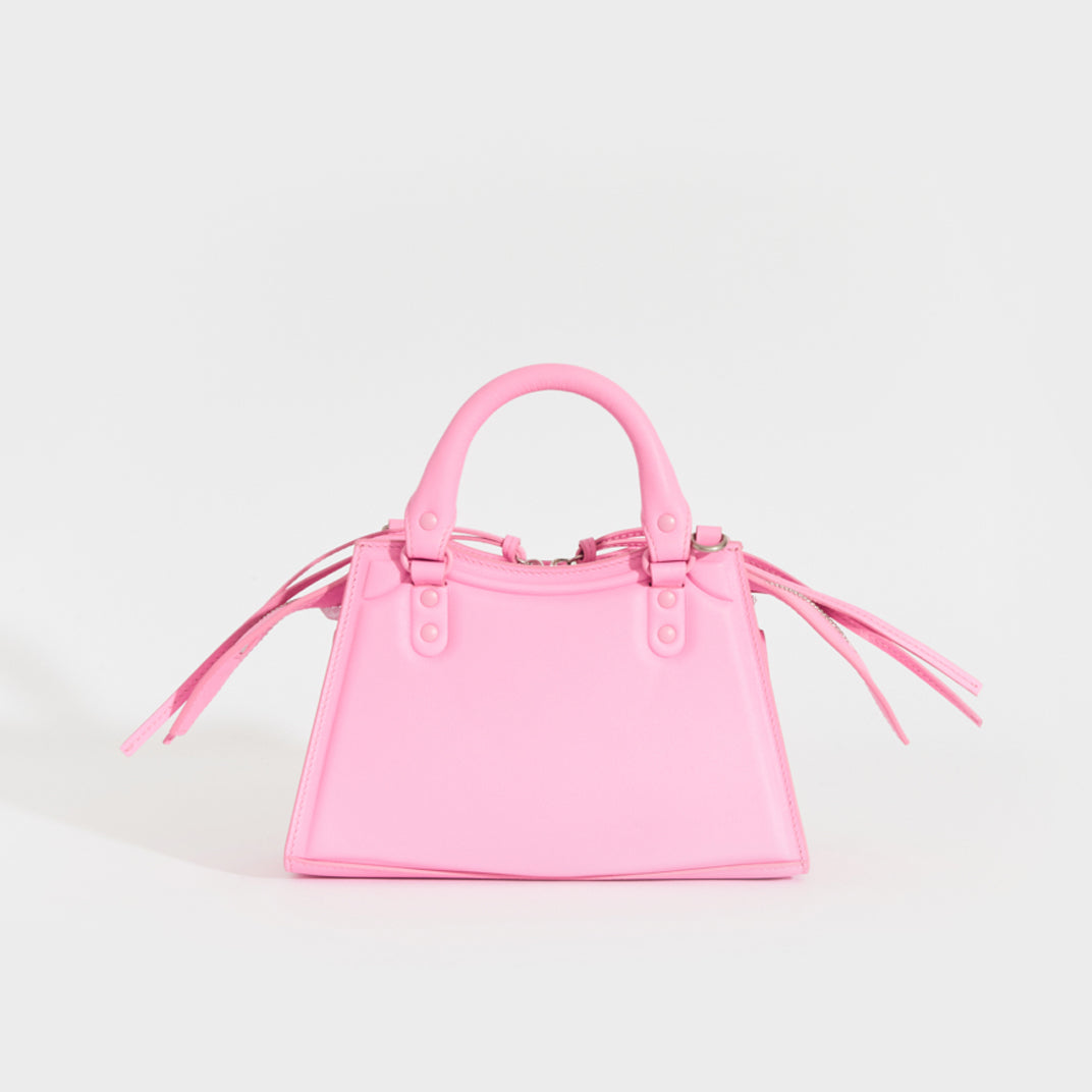 Mini Neo Classic City Leather Bag in Rose