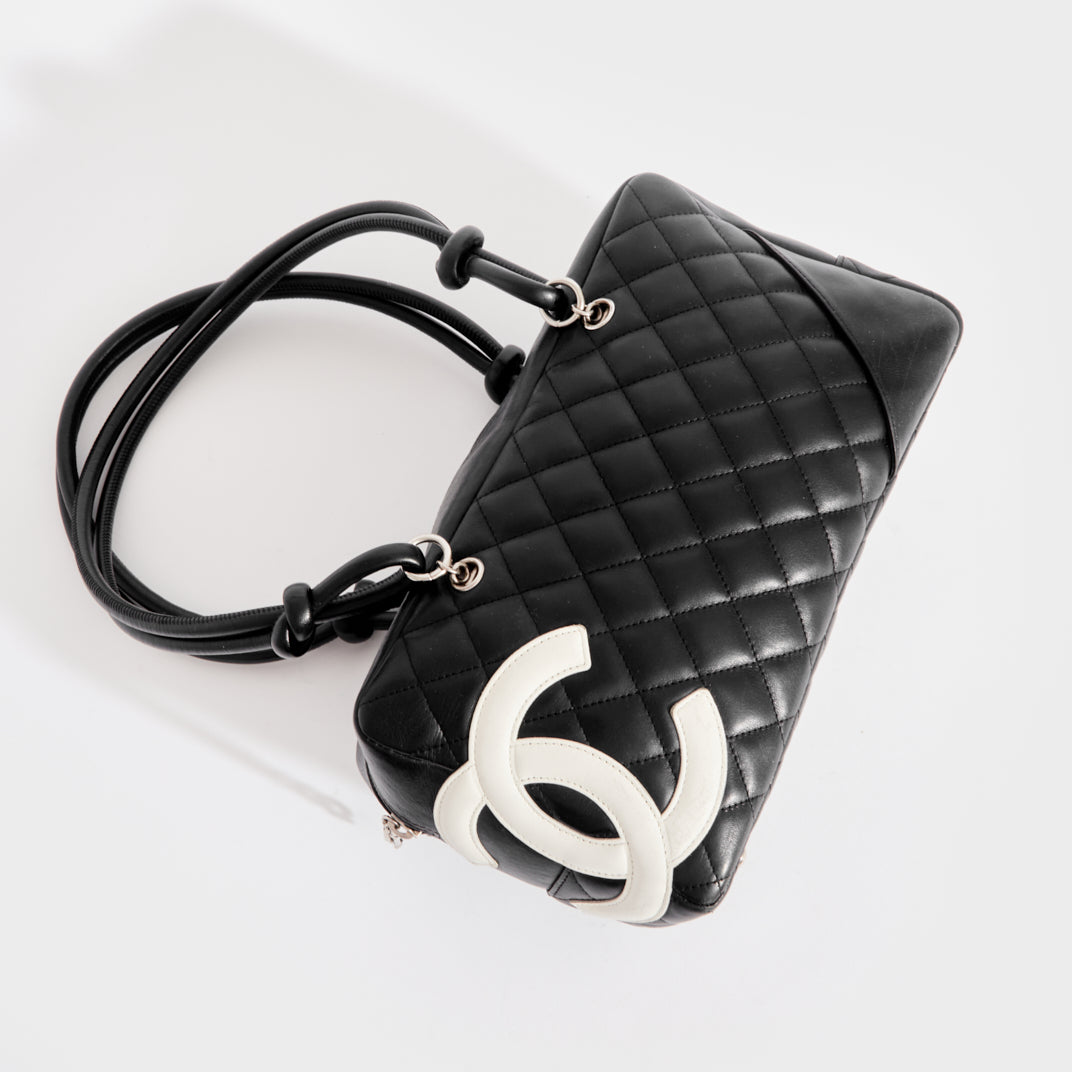 Chanel Leather Luxe Ligne Bowler Bag Black Pony-style calfskin ref.961325 -  Joli Closet