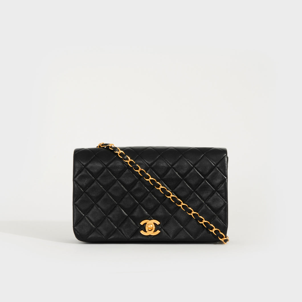 Chanel 19 Zip Coin Purse Quilted Lambskin Gold 1757481