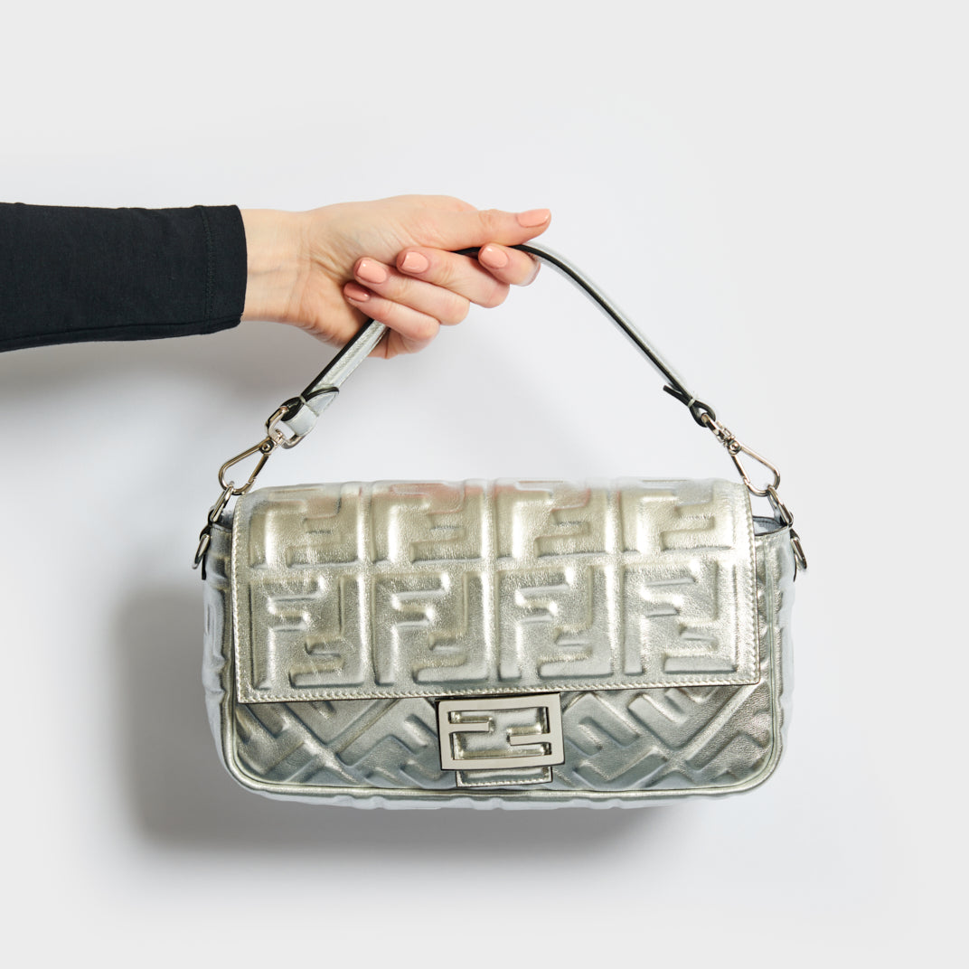 Fendi silver bag on sale