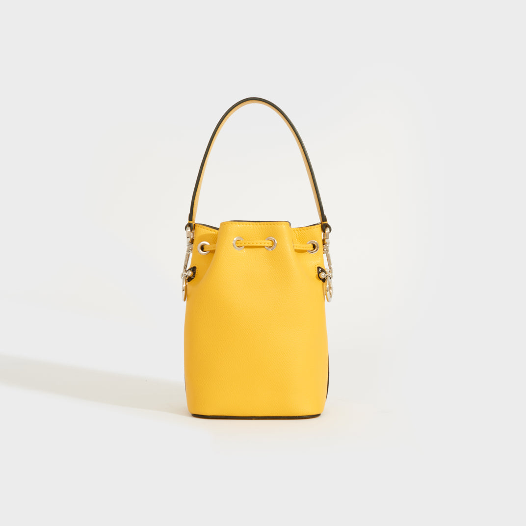 Mon Trésor Mini Bag in Yellow Leather