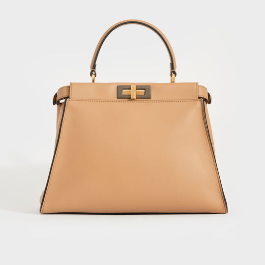 Peekaboo Medium Handbag in Brown