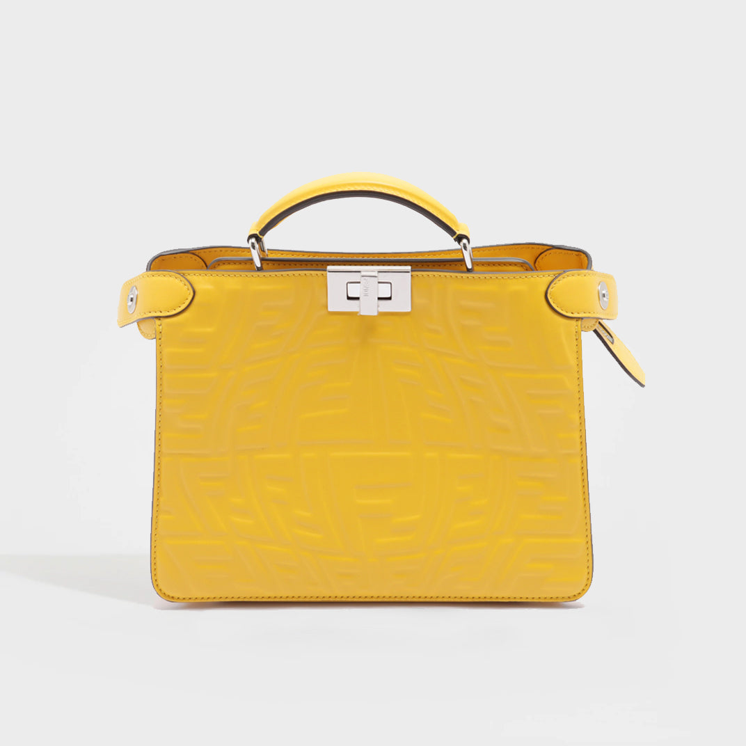 Shoulder & Crossbody Bags  Fendi Womens By The Way Mini Yellow