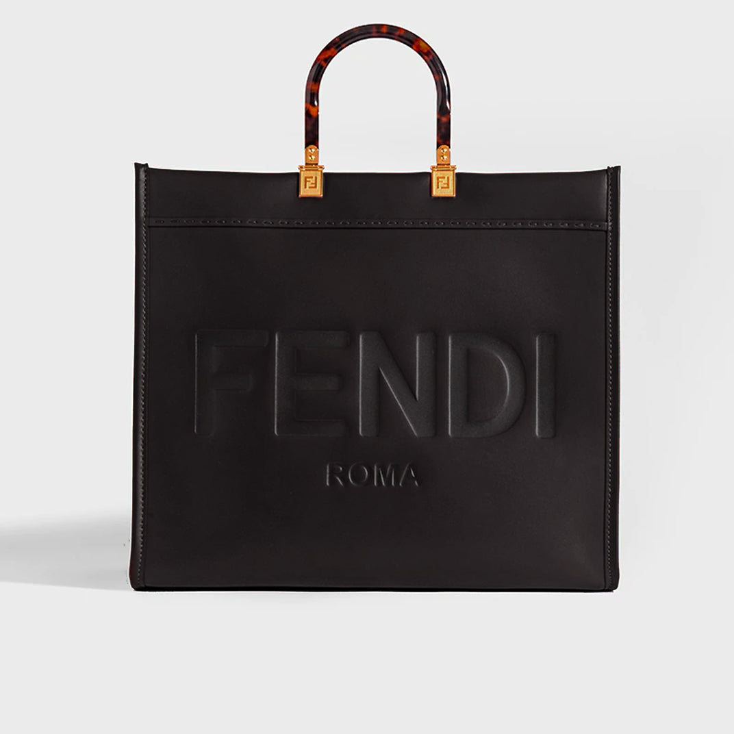 Fendi Sunshine Logo Tote Bag on SALE