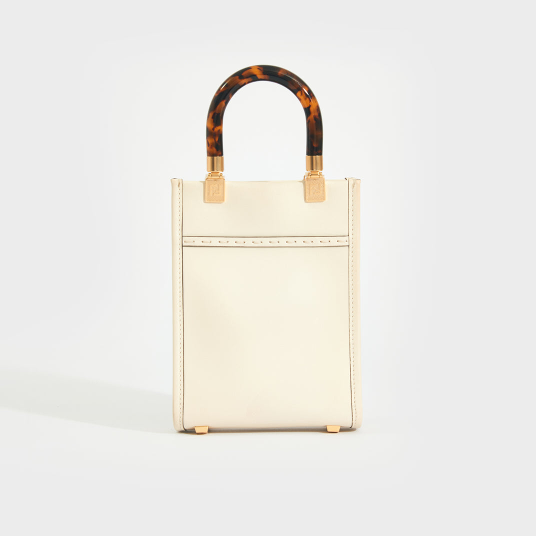 Sunshine Mini Shopper Bag in Ivory