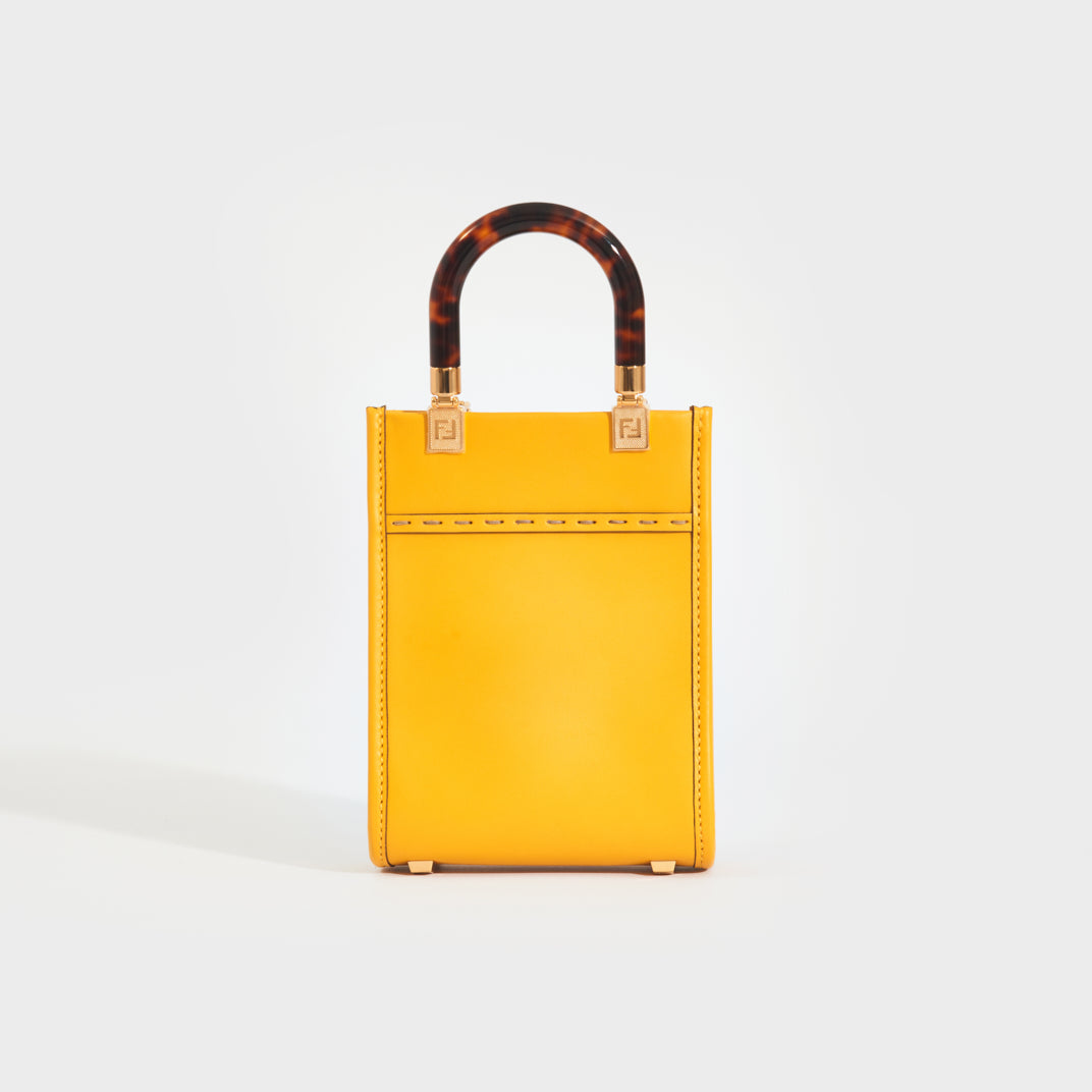 Sunshine Mini Shopper Bag in Yellow