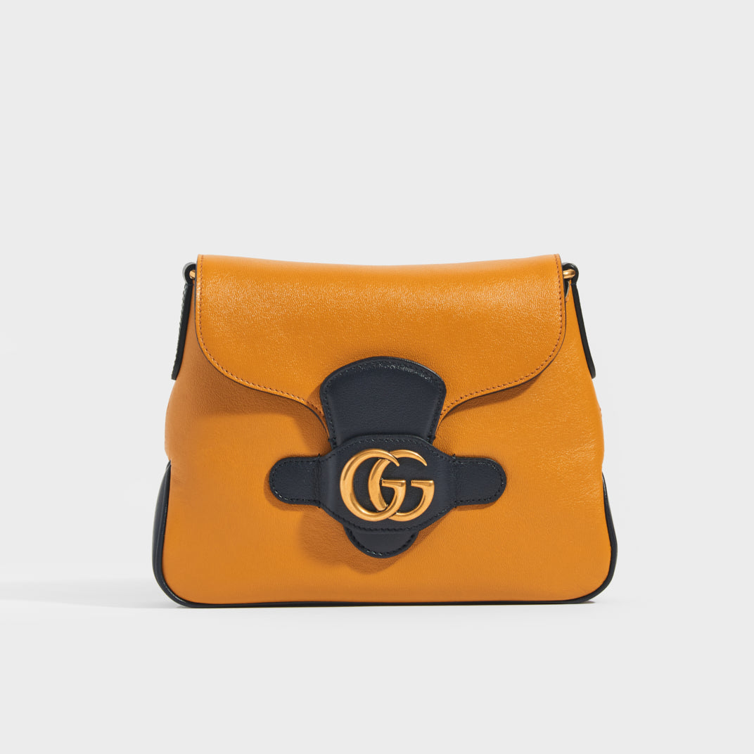 Gucci yellow crossbody discount bag