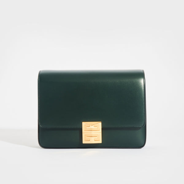 GIVENCHY Medium 4G Crossbody Bag in Green Forest | COCOON