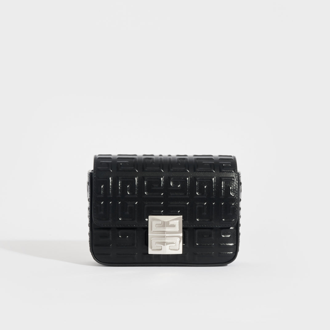 GIVENCHY Small 4G Logo Embossed Box Bag