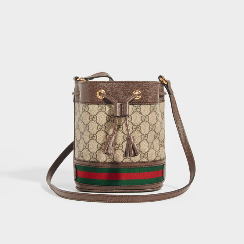 Gucci Ophidia Mini GG Supreme Top-Handle Shoulder Bag