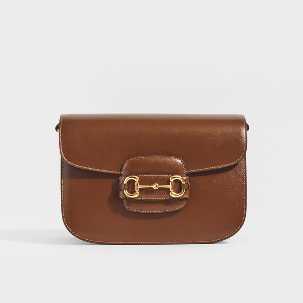 Gucci Horsebit 1955 Mini Shoulder Bag in Brown - Gucci