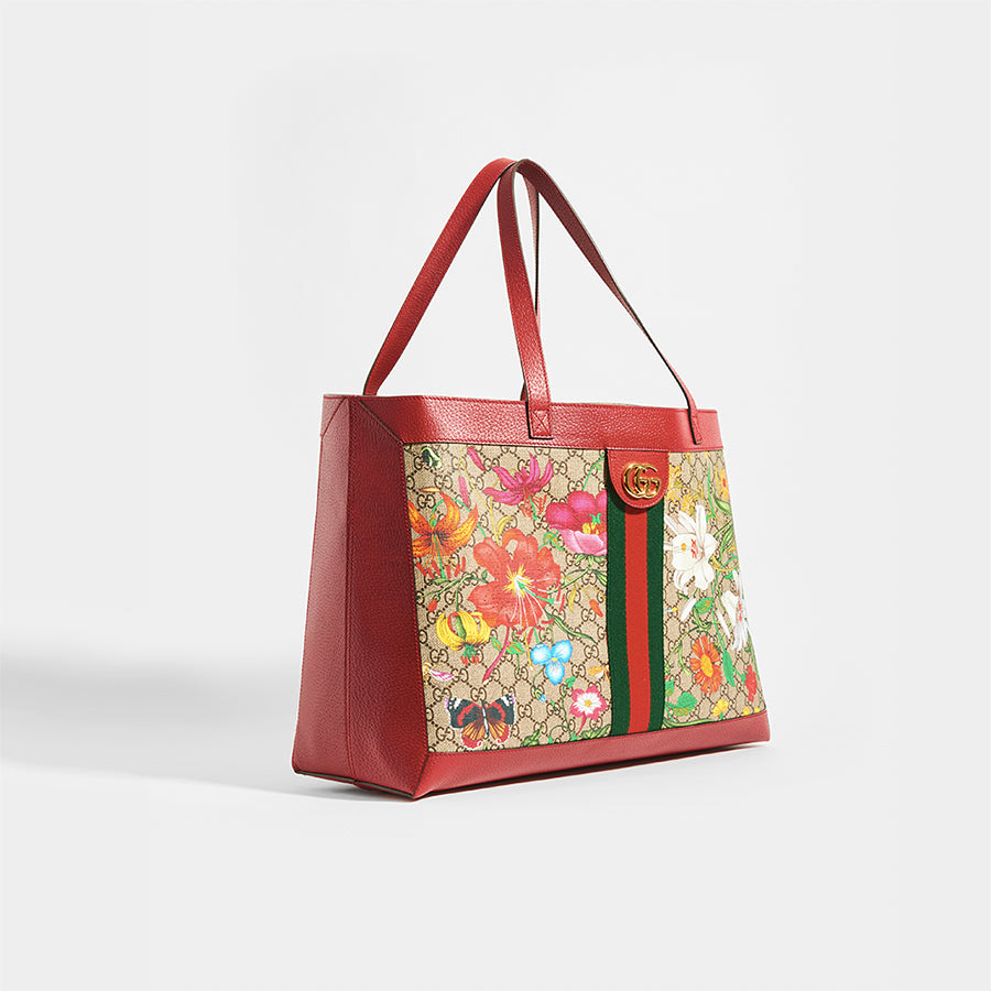 GUCCI | Flora Print Tote Bag [ReSale] | COCOON