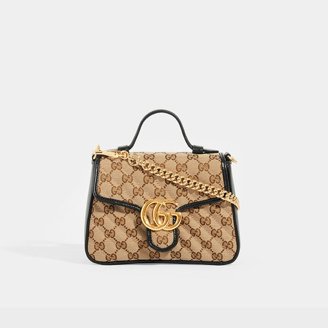 GUCCI GG MARMONT MINI TOP HANDLE BAG UNBOXING WITH MOD SHOTS 2019