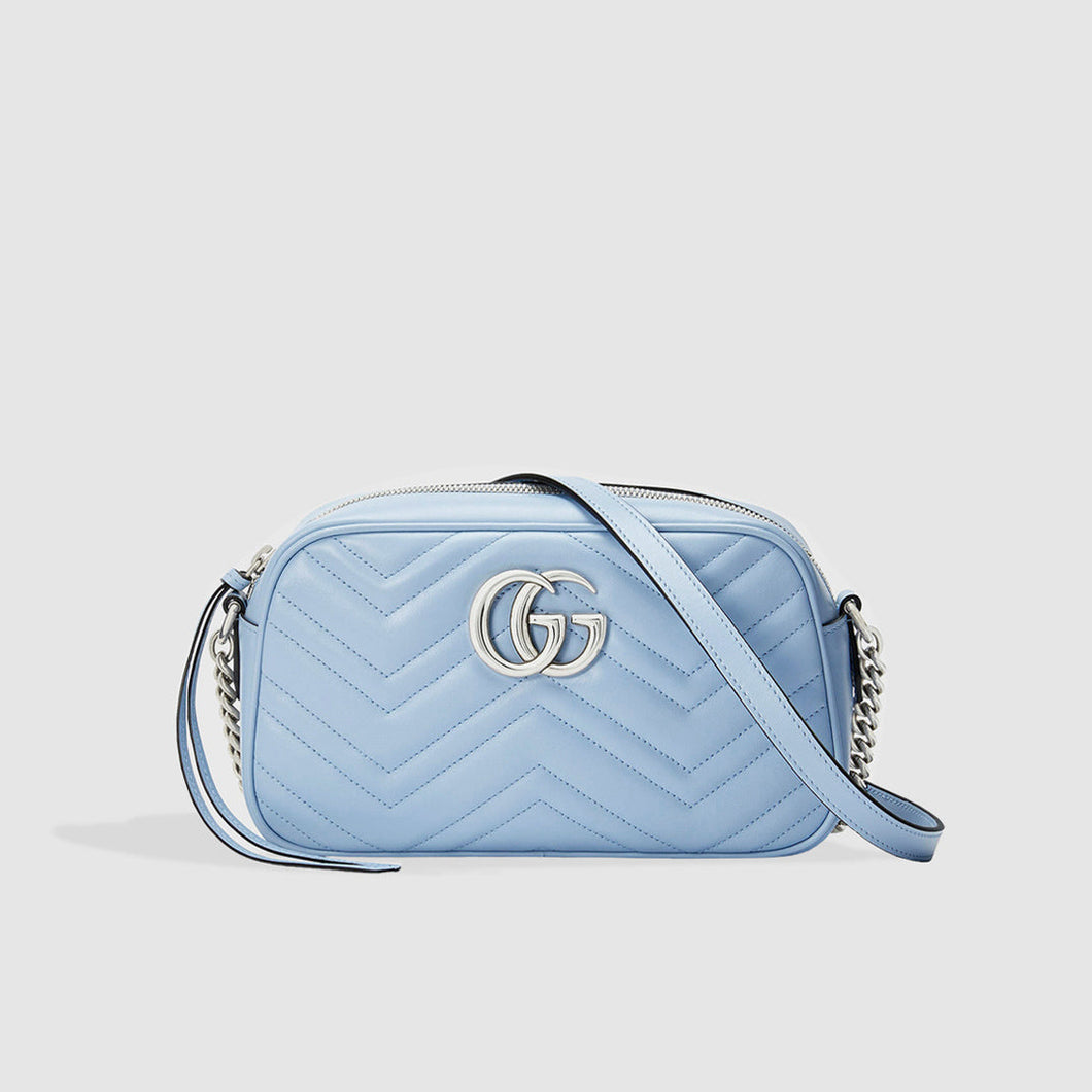 Gucci Gg Marmont Mini Matelasse Leather Crossbody Camera Bag – Bluefly