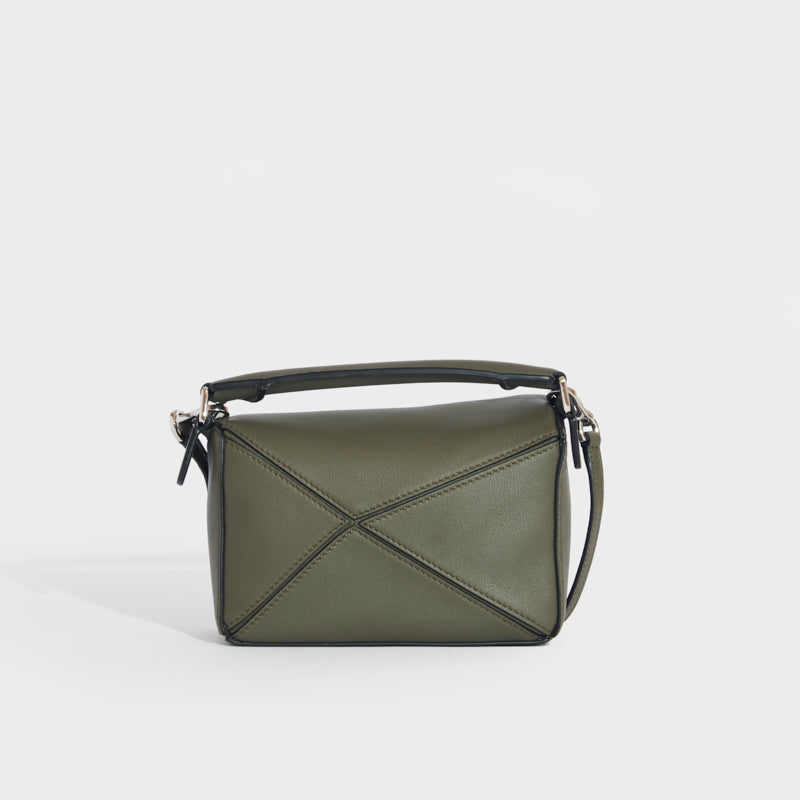 Loewe mini puzzle green sale