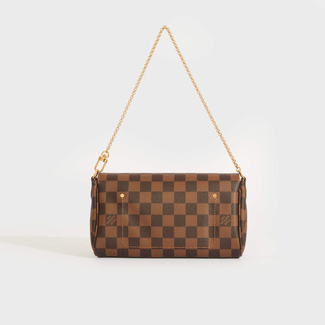 Favorite PM Bag in Damier Ebene Canvas