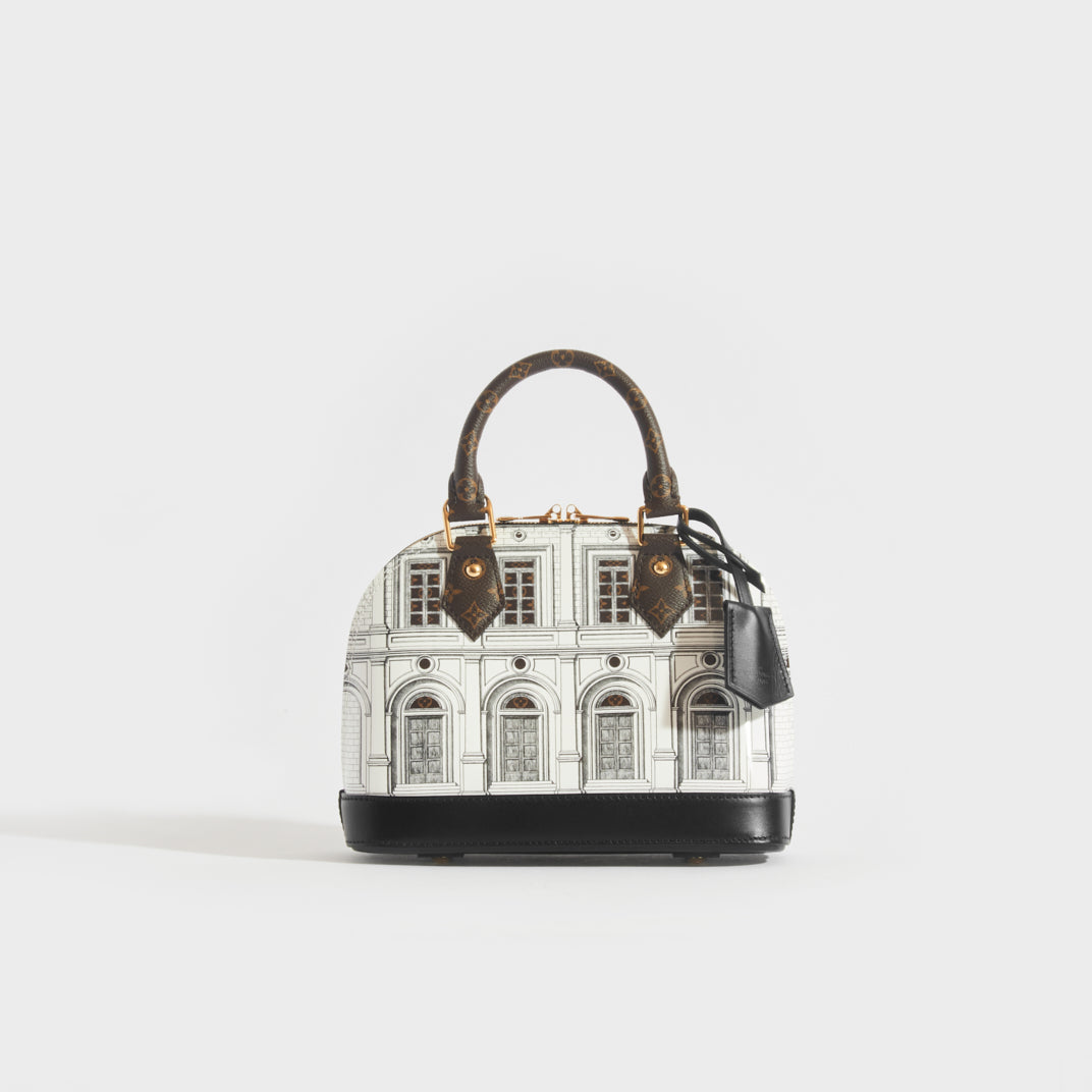 Louis Vuitton Petite Malle Handbag Limited Edition Fornasetti