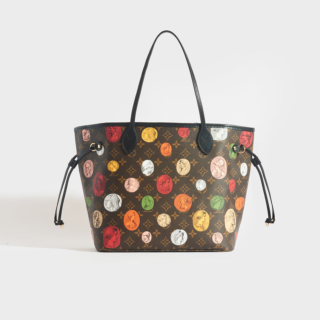 x Fornasetti Neverfull MM Tote Bag in Monogram Canvas