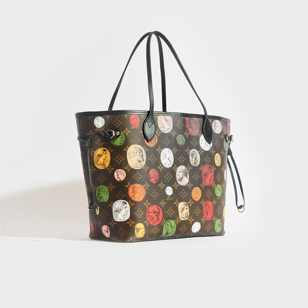 x Fornasetti Neverfull MM Tote Bag in Monogram Canvas