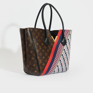 Louis Vuitton Kimono Monogram Calfskin Tote Bag Brown