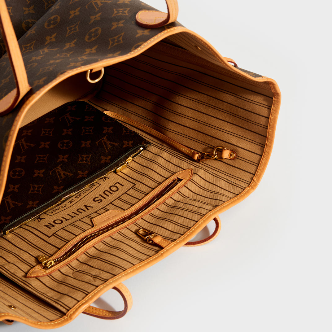 Louis Vuitton Neverfull GM Brown Cloth ref.1007181 - Joli Closet