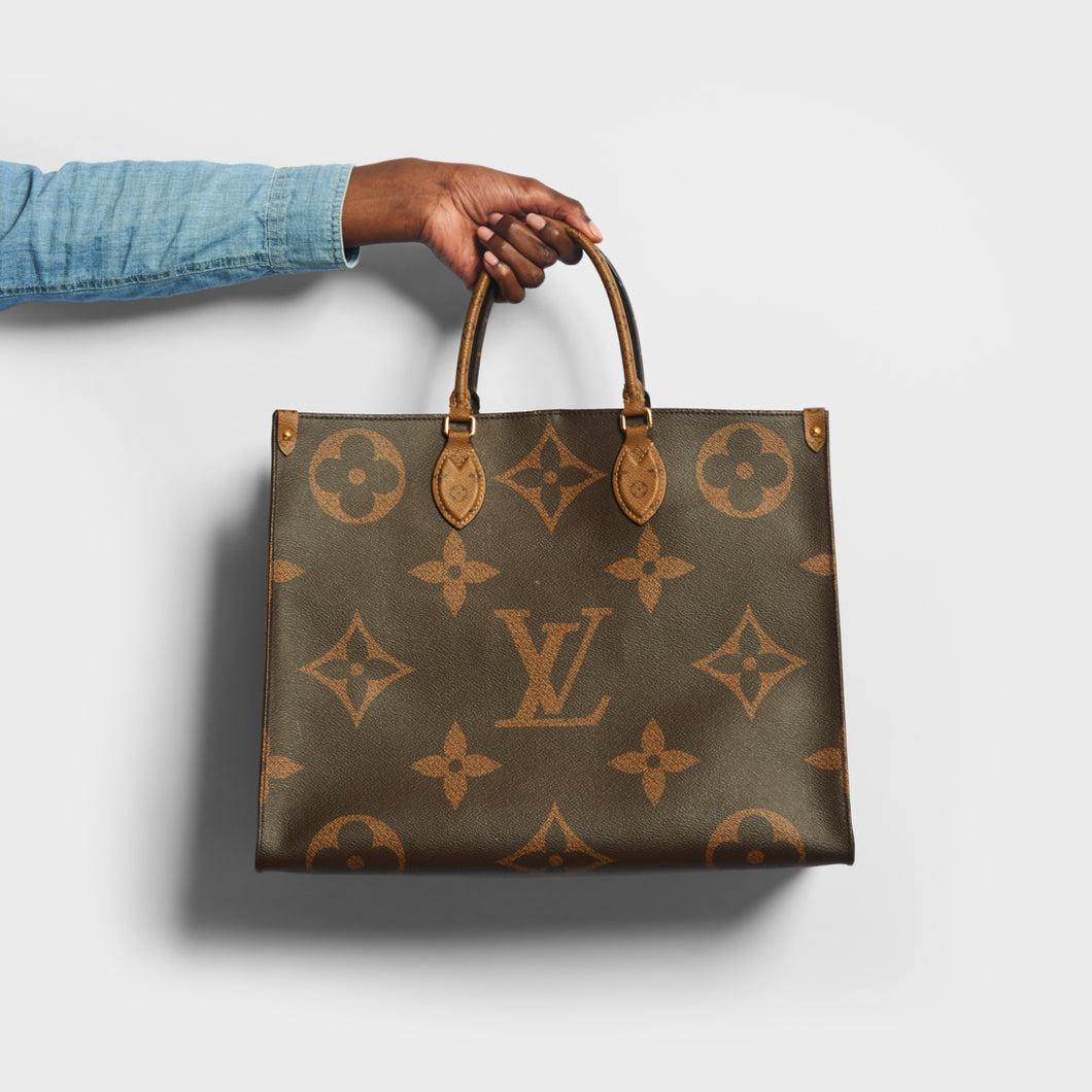 Louis Vuitton - OnTheGo GM Monogram - Top Handle Tote w/ Shoulder Strap