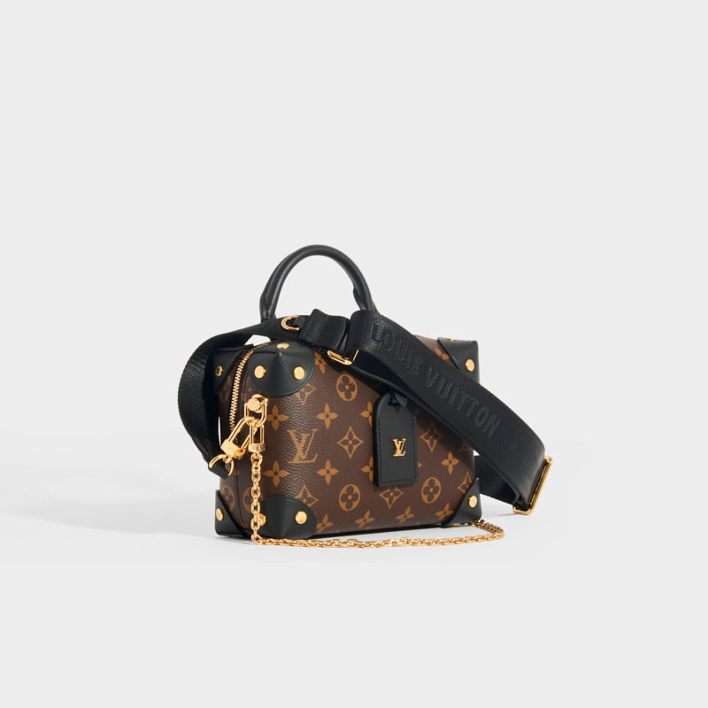 LOUIS VUITTON Petite Malle Souple Bag in Noir COCOON