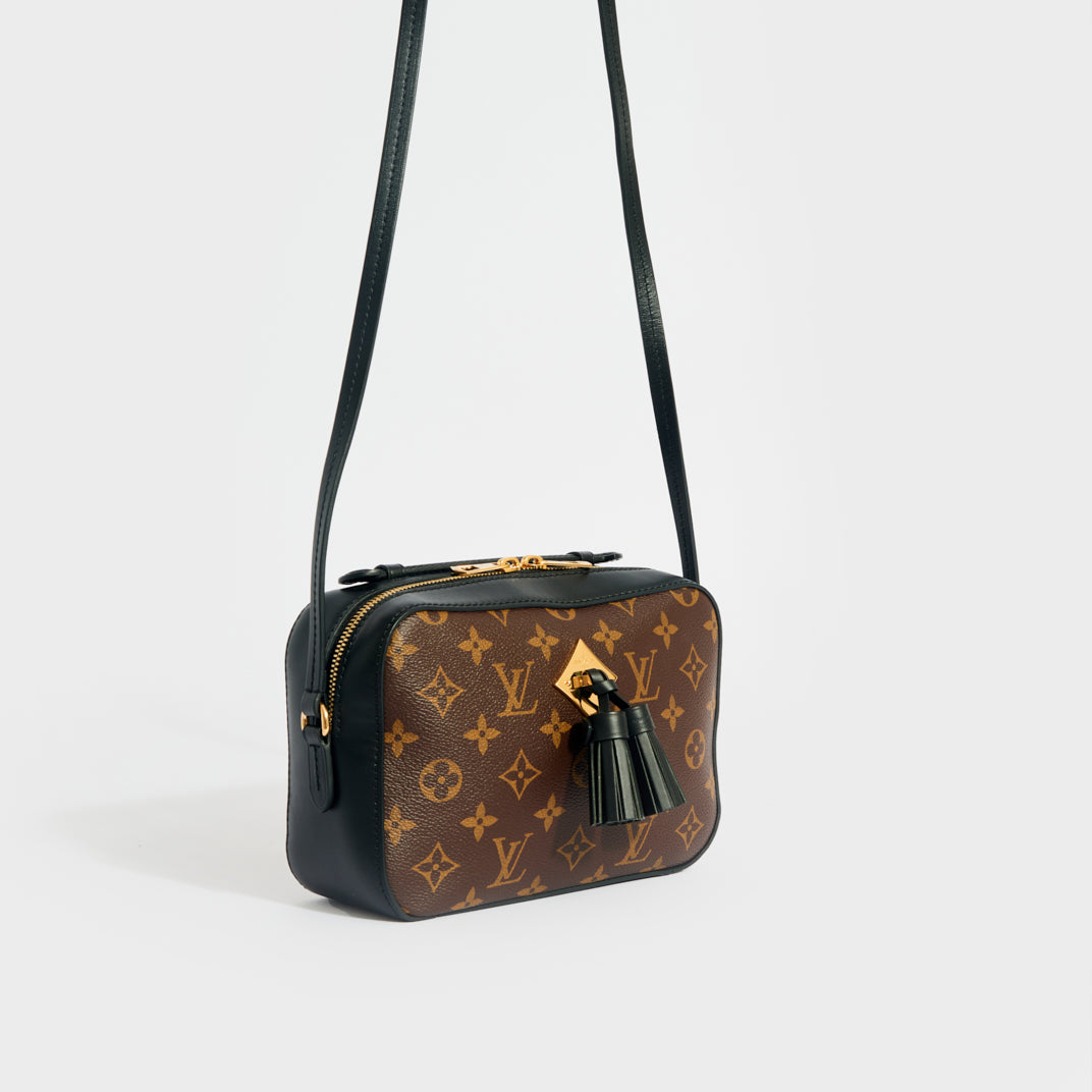 Saintonge in Monogram Canvas and Black Leather