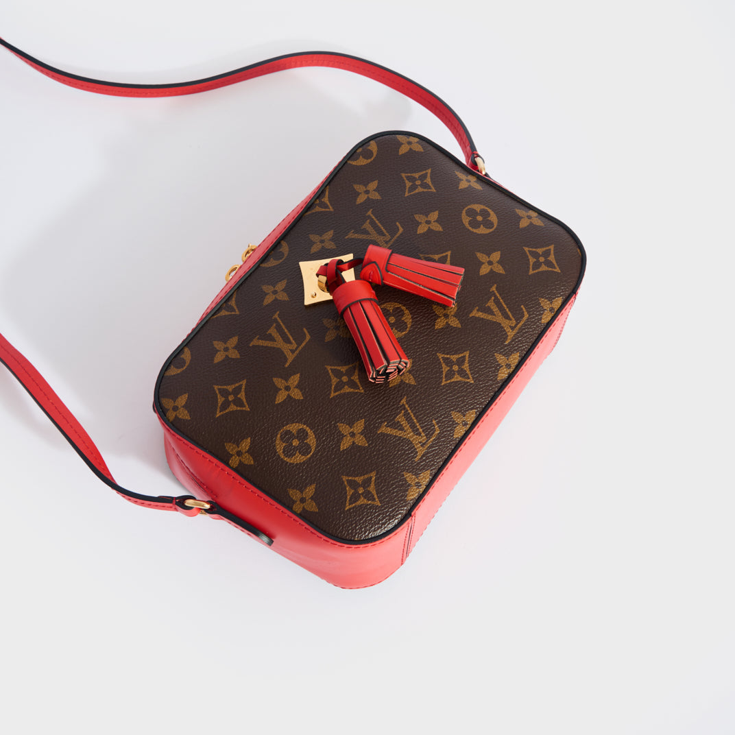 Saintonge leather crossbody bag Louis Vuitton Red in Leather - 36560314