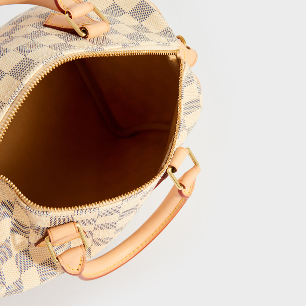 Speedy 25 in Damier Azur Canvas 2012