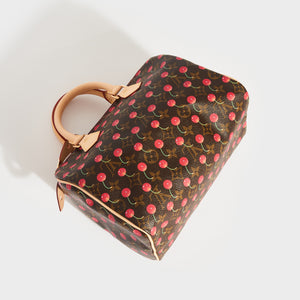 Louis Vuitton x Takashi Murakami 2005 pre-owned Monogram Cherry Speedy 25  Handbag - Farfetch in 2023