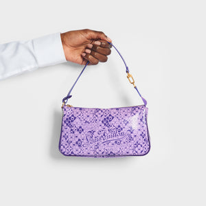 Purple Louis Vuitton Vernis Pochette Accessoires Baguette – Designer Revival
